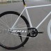 FidgetFidget Bike Chain Single Speed Bicycle Chain 1/2" X 1/8" WHITE - B07F42W6M5
